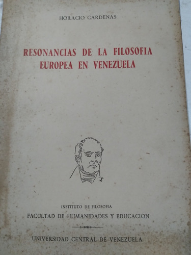 Resonancias De La Filosofía Europea En Venezuela: Cardenas