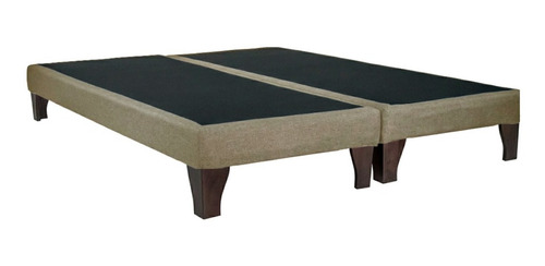 Base Super King Con Patas De Madera - Dif. Colores