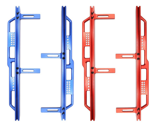 2 Pares De Pedales Laterales De Coche Rc Para Axial Scx6 Jlu