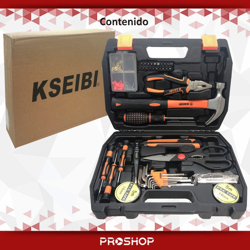 Set Juego Kit Herramientas 42 Piezas Con Maletin Completo !!
