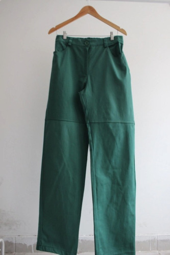 Pantalon De Garbardina Elastizada - Talle Grande Especial