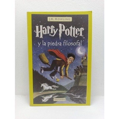 Libro: Harry Potter Y La Piedra Filosofal - J. K. Rowling