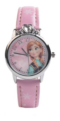 Relógio Infantil Modelo Frozen Anna E Elsa