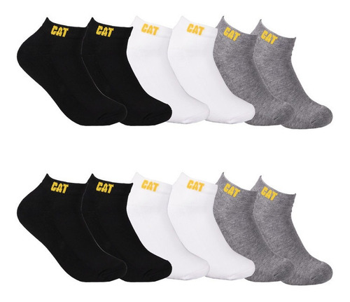 Calcetines Deportivos Cat Caballero 12 Pares