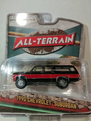 1990 Chevrolet Suburban Escala 1 64 Greenlight 