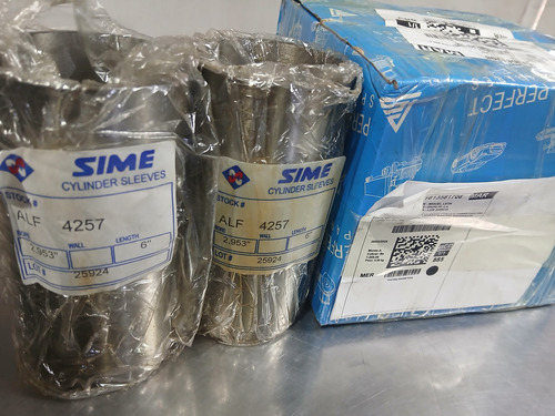 Camisas De Motor Mitsubishi Lancer 1.3 1.5 Marca Sime 4unid