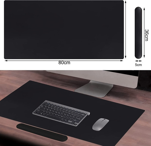 Imagen 6 de 7 de Tapete O Mouse Pad Largo De Color Doble. 80x40cm Exito Corp