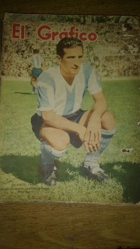 El Grafico 2213 Marzo 1962 Alberto Sainz Seleccion Nacional 