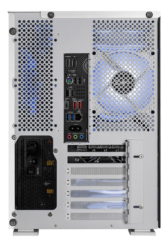 Pc Gamer Dxt Gaming Geforce Rtx 5090 Amd Ryzen 7 9800x3d 64gb Ddr5 Ssd 2tb Sistema Liquido Wifi Titan T5 Silver