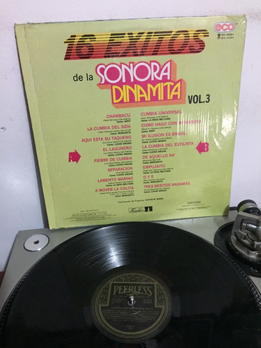 Sonora Dinamita - Exitos - Vinyl 12 Lp (Usado)