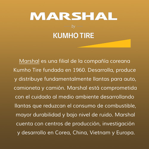 Llanta 265/70r17 Marshal Mt51 Lt 10c 121/118q Msi Q