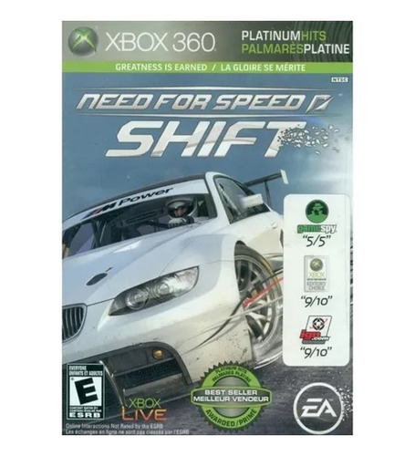 Need For Speed Shift - Xbox 360 Físico - Sniper