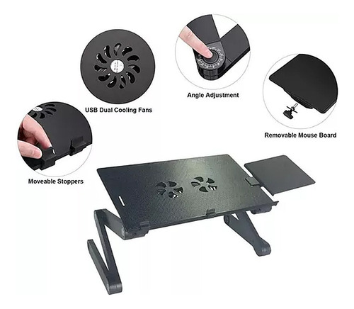 Mesa Para Cama Notebook Mesa Notebook Cama Mesa T8/b-338