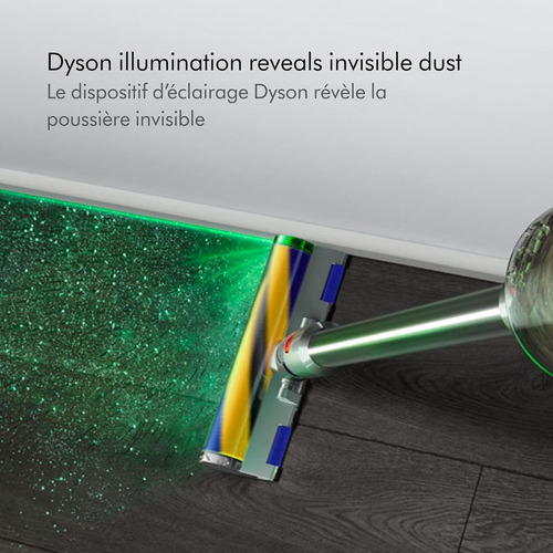 Dyson V15 Detect - Aspiradora Inalámbrica (amarillo/níquel)
