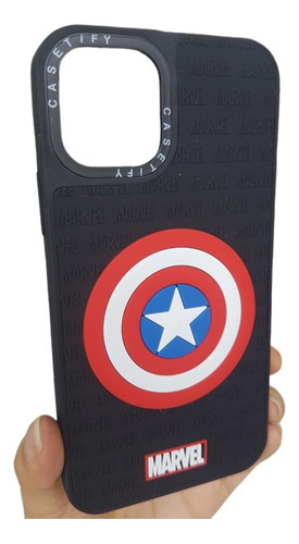 Case Cover Funada Protectora Para iPhone 11 Pro Marvel