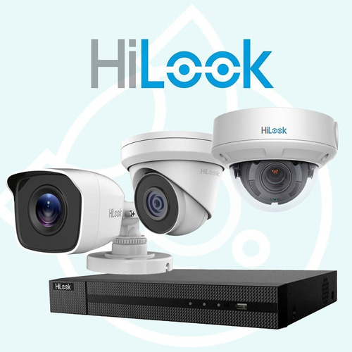 Kit Seguridad Hikvision Dvr 4ch + 4 Camara 2mp Exter + Disco