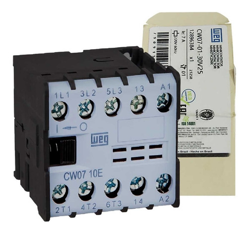 Contator Weg/ Fricon Vcv 1c - 220v 60hz Az Cw07-01-30v25