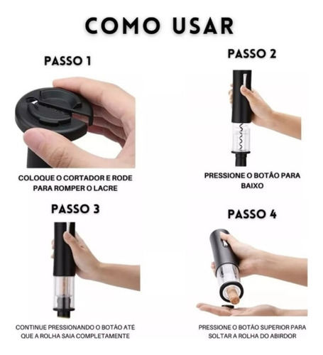 Abridor Automático De Botellas Modus Con Forma De Sacacorcho