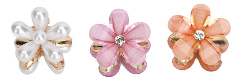 New Pinzas Para El Pelo Con Forma De Flor, 18 Unidades, S