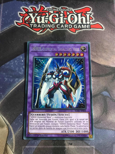 Héroe Elemental Caballero Neos Yu-gi-oh! Original Konami