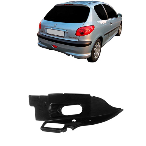 Alojamento Lanterna Traseira Peugeot 206 2007 A 2011 Ld