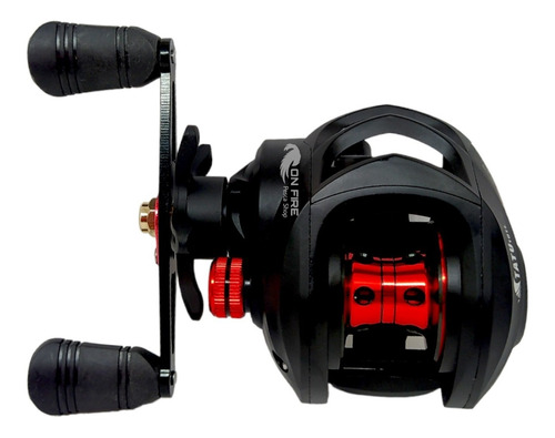 Reel Sturgeon Tatu 101l De Bajo Perfil 3+1 Rulemanes 