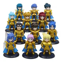 Comprar Figuras Caballeros Del Zodiaco Set X12 Caballeros Dorados