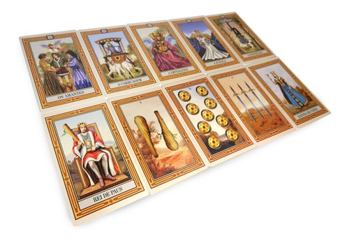 Imagem 4 de 4 de Tarô Intuitivo 78 Cartas + Livro + Saquinho