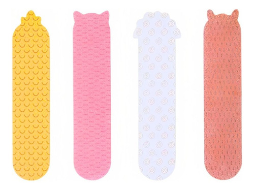 Kit Lixas De Unha Infantil Fazendinha 4 Unidades Multicor Buba Multicor