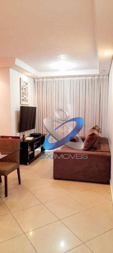 Imagem 14 de 19 de Apartamento Com 3 Dormitórios À Venda, 70 M² Por R$ 320.000 - Conjunto Residencial Trinta E Um De Março - São José Dos Campos/sp - Ap2807