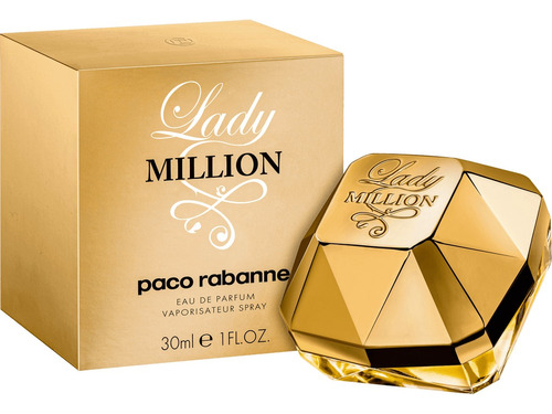 Lady Million Feminino Eau De Parfum 30ml 