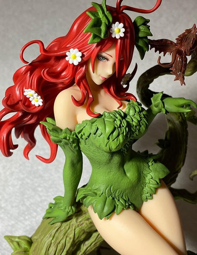 Q Figura De Acción De Pvc Poison Ivy, Modelo Toys, 20 Cm