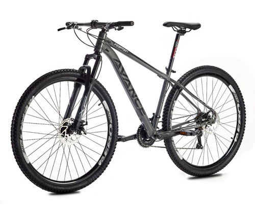 Bicicleta Aro29 Avance Inception 21v Shimano Freio A Disco Cor Branco Tamanho do quadro 15