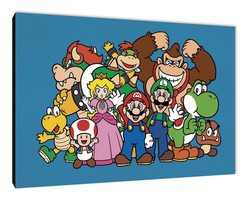Cuadros Poster Videojuegos Mario Bros L 29x41 (ros (12)