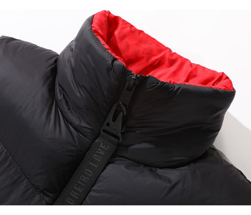 Chaleco Liviano Oreiro Abrigo Love Invierno Puffer Acolchado