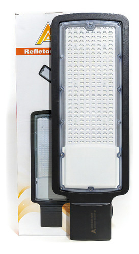 Lámpara LED bivolt Smd Petal Ip67 de 200 W para carcasa de poste exterior, color negro, luz blanca fría 85-285
