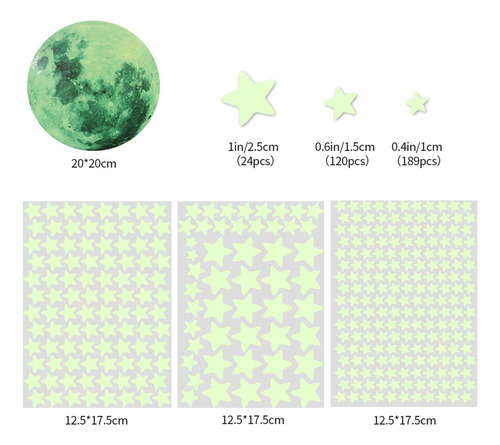 Dmm Ll 334x Adesivos Parede Estrelas Que Brilham No Escuro
