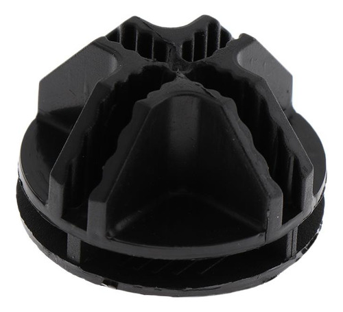 10 Conectores De Malla De Plástico Negro Para
