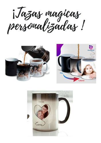 Tazas  Mágicas Personalizadas 