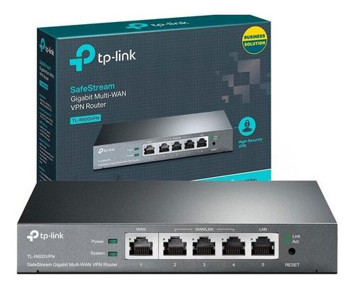 Router Tp-link Tl-r600vpn Vpn Banda Ancha Gigabite