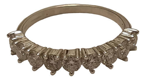 Aliança Ouro 18k Com 22 Moissanites 9pts 2,8mm Largura