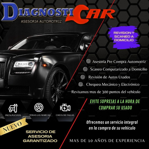 Diagnosticar - Revisión De Autos Usados A Domicilio - Scaner