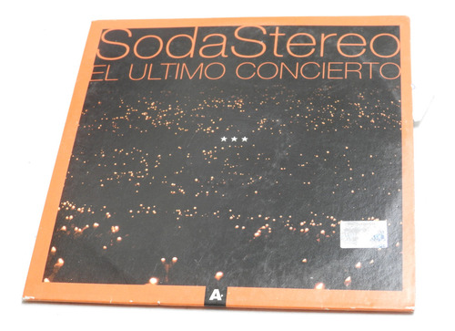 Cd 2062 - El Ultimo Concierto Soda Stereo