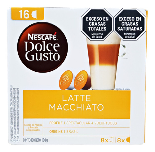 Cápsulas Nescafé Dolce Gusto Latte Macchiato