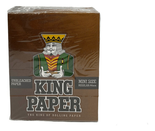 Papelillo King 1 1/4 Display 20 Libritos