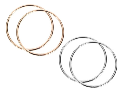 4 Uds Asas De Metal Para Bolso Diy Para Bolso De Playa,
