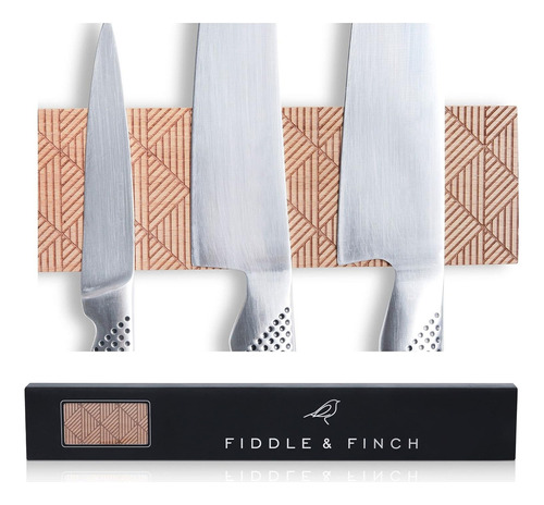 Fiddle & Finch - Soporte Magnético Para Cuchillos O Barra