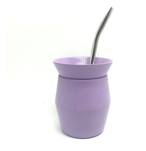 Mate Nelo Fico Con Bombilla Lavanda Pettish Online