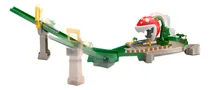 Comprar Hot Wheels Mario Kart Circuito Pistas Rampa Piraña + Yoshi