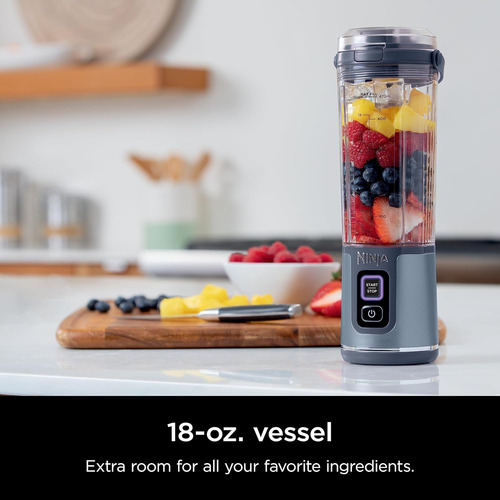 Licuadora Personal Ninja Blast 530ml Usb-c, Azul